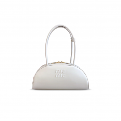 MIU MIU BEAU LEATHER BAG 5BB193 (30*13.5*13cm)